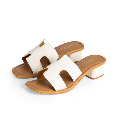 [ Heels ] Mayna White