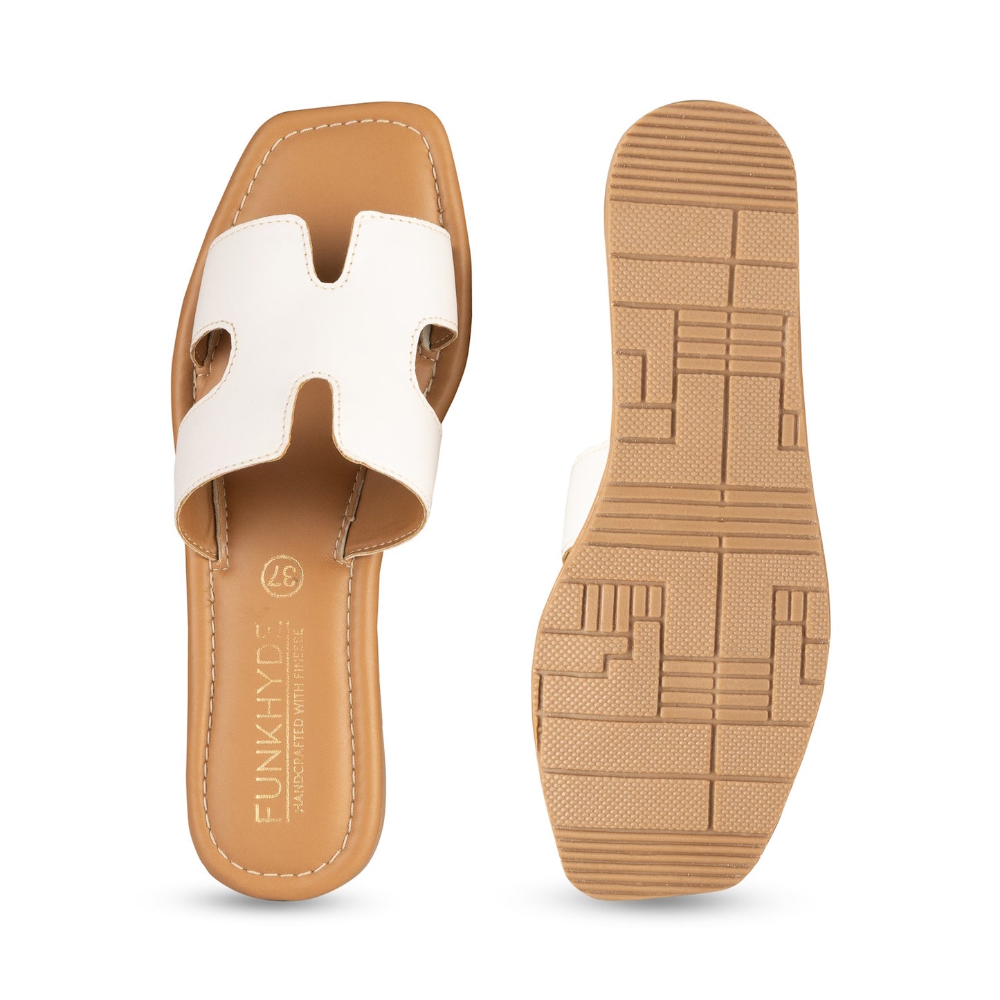 [ Flats ] Mayna White