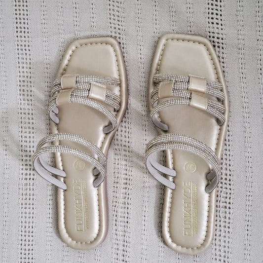 [ Flats ] Hesla Dull Gold