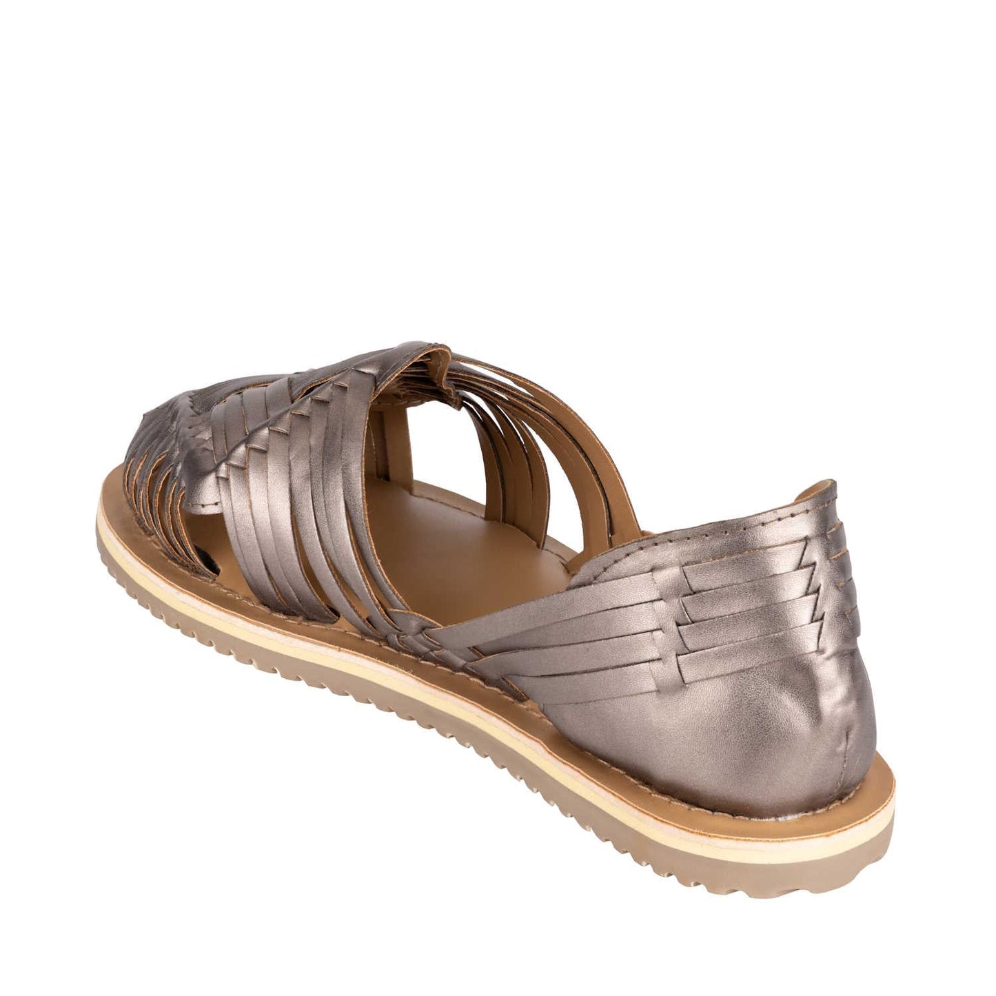 Haora Gunmetal Huarache Sandals - Funkhyde India