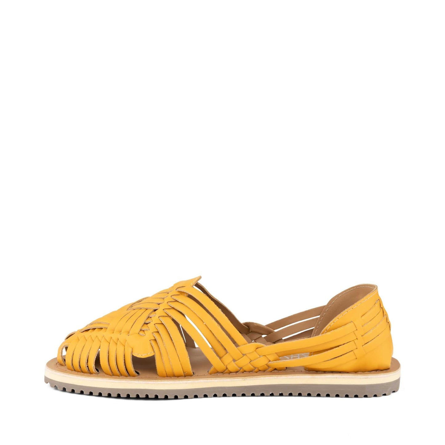 Haora Yellow Huarache Sandals - Funkhyde India