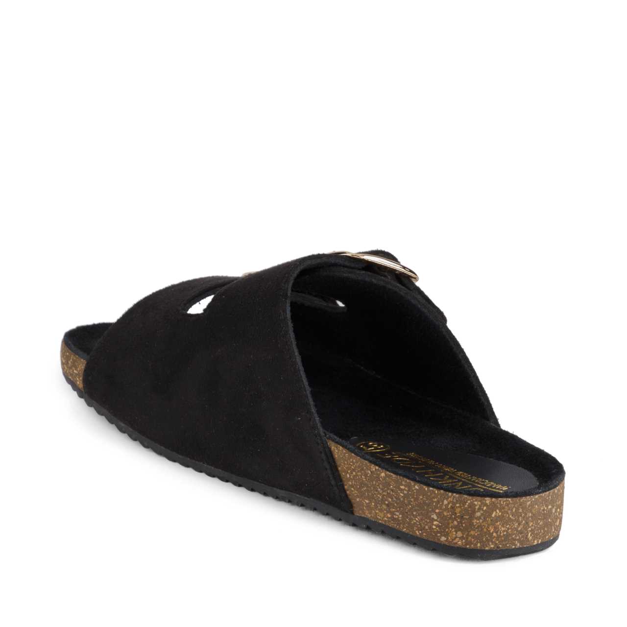 Jorain Black Suede Comfort Slipons - Funkhyde India