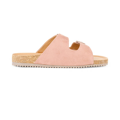 Jorain Nude Suede Comfort Slipons - Funkhyde India