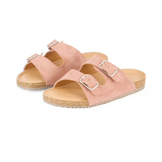 Jorain Nude Suede Comfort Slipons - Funkhyde India