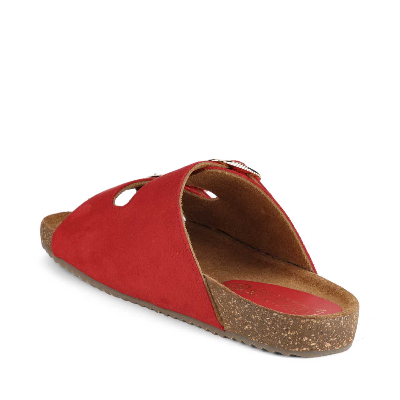 Jorain Red Suede Comfort Slipons - Funkhyde India