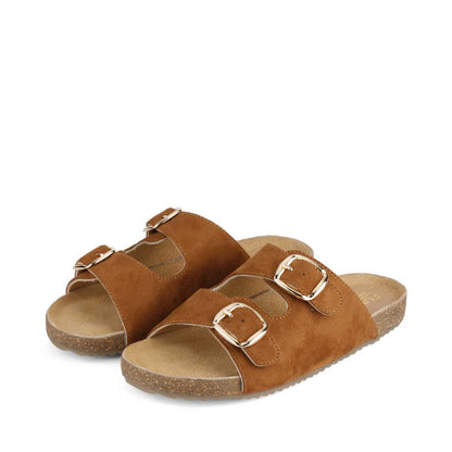 Jorain Tan Suede Comfort Slipons - Funkhyde India